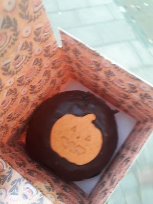 Peanut pumpkin at Brammibal's Donuts - Friedrichshain in Berlin