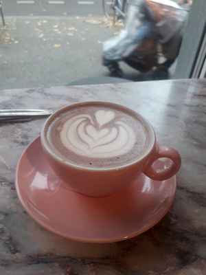 Hot chocolate :) at Brammibal's Donuts - Friedrichshain in Berlin