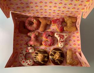 Order personalized donuts  at Brammibal's Donuts - Friedrichshain in Berlin
