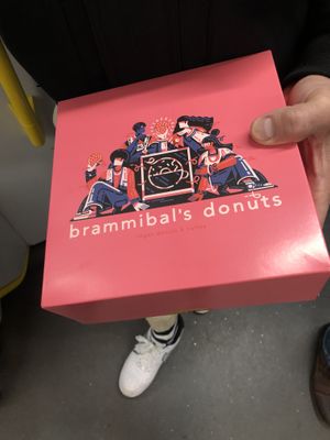 Vorfreude 😋  at Brammibal's Donuts - Friedrichshain in Berlin