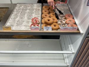 Last donuts before closing time  at Brammibal's Donuts - Friedrichshain in Berlin