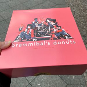 Happy walk back home  at Brammibal's Donuts - Friedrichshain in Berlin