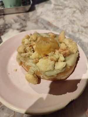 Apple pie donut at Brammibal's Donuts - Friedrichshain in Berlin