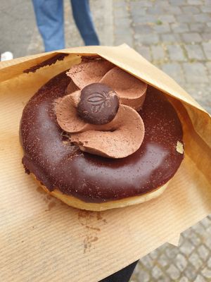 Mousse au chocolate at Brammibal's Donuts - Friedrichshain in Berlin