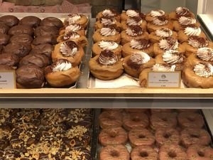 Samples from a huge range  at Brammibal's Donuts - Friedrichshain in Berlin