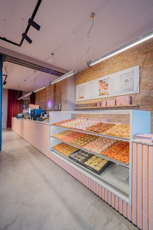 Warschauer Straße 76 at Brammibal's Donuts - Friedrichshain in Berlin