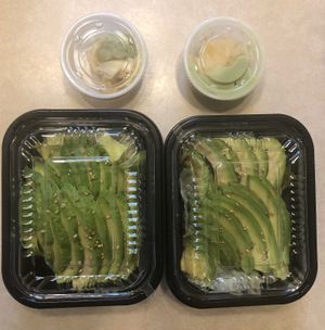 avocado salad at Izumi Sushi & Hibachi in Fargo