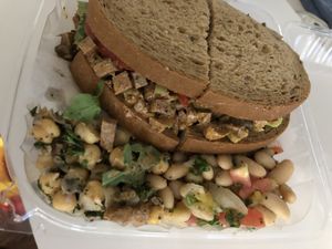 Dude where’s my vegan “chicken”  at Sosta Cafe in Raleigh