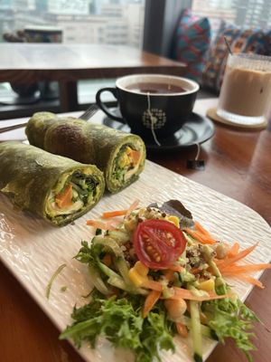 Plant based Rolex   at Africa Coffee & Tea in Hong Kong Island