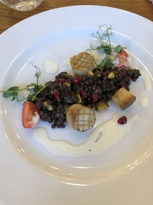 starter (nicely arranged, but 15€!!!)  at Ochsen am Bihlplatz in Stuttgart