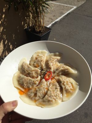 Mandu vegan  at Misik in Stuttgart