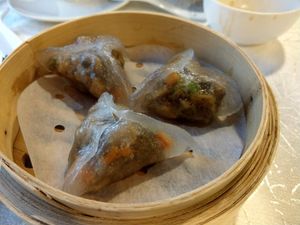 黑松露野菌餃 at Deluxe Veggie 尚齋 in Hong Kong Island