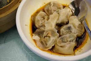 dim sum at Deluxe Veggie 尚齋 in Hong Kong Island