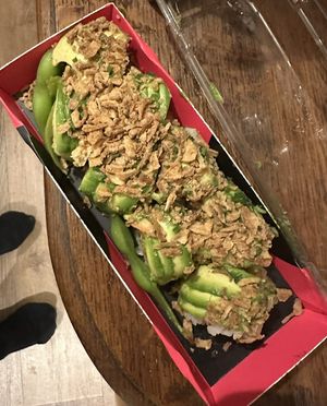   at Crazy Vegan Sushi in North West London