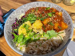 Cauliflower and rice   at Arundo in Strasbourg