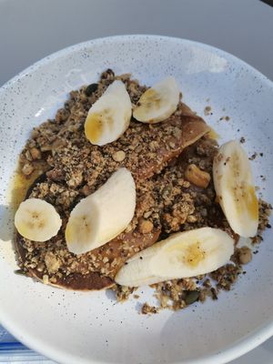 Oats pancakes at Oats Day Long in Ghent