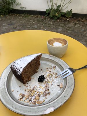 Apple Almond cake  at Terpager & Co in Ribe
