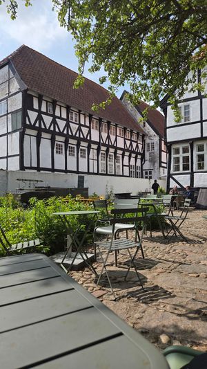 Garden at Terpager & Co in Ribe