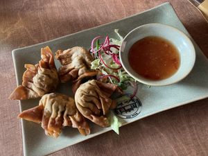 fried dumplings   at Maison Viet in Leipzig
