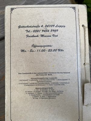   at Maison Viet in Leipzig