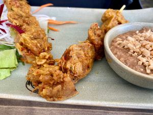 saté at Maison Viet in Leipzig