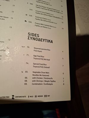  at Chloe's Chinese Restaurant in Paphos