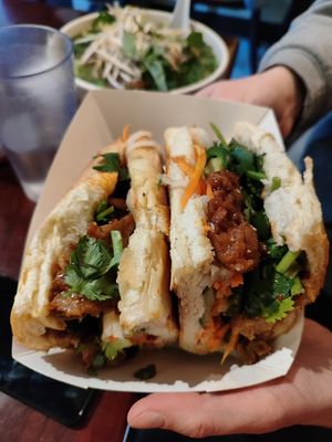 Bahn mi at V-Nam Cafe in New York City