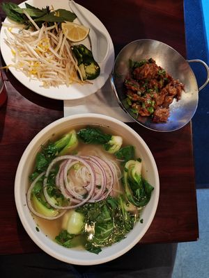 Pho at V-Nam Cafe in New York City