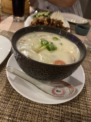 Vegan Tom Ka Soup  at Mr. Woo in Paphos