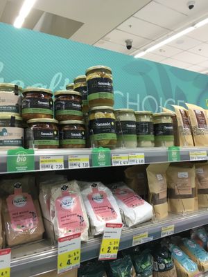 Tempeh, tofu and fiber at Alphamega Paphos in Paphos