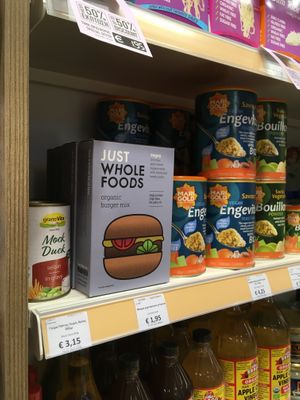 Food and nutritional yeast at Holland & Barrett in Paphos