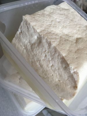 Fresh tofu ♥️ at Chinese Asia Supermarket in Paphos