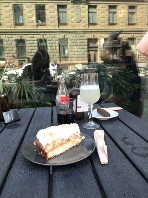 Coconut pineapple pie at Kozy Eats  in Riga