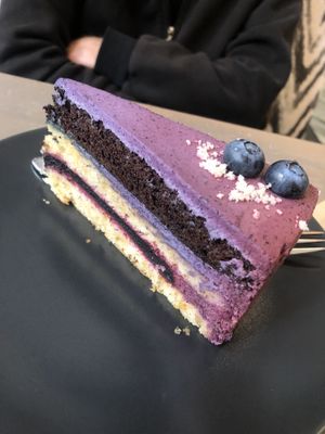 Blueberry slice   at Kozy Eats  in Riga