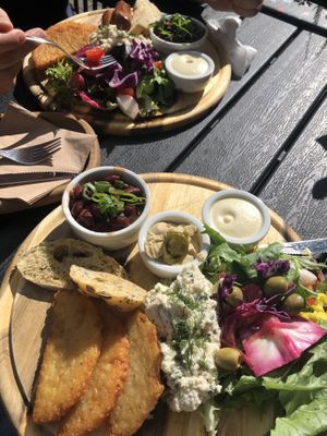 Their amazing breakfast !  at Kozy Eats  in Riga