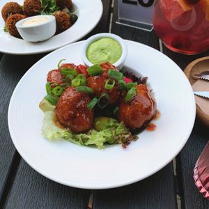 Buffalo cauliflower  at Kozy Eats  in Riga