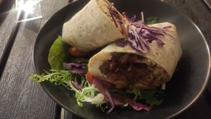 Vera wrap at Kozy Eats  in Riga