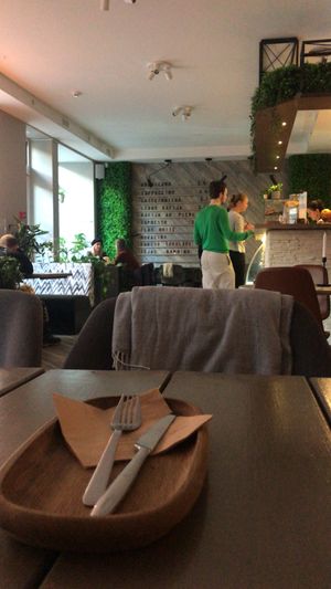 Cafe ambiance   at Kozy Eats  in Riga