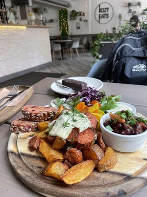 Breakfast  at Kozy Eats  in Riga