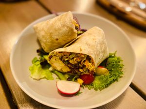 Superfood wrap at Kozy Eats  in Riga
