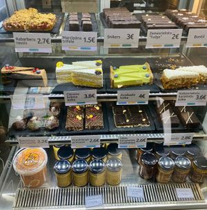 Display at Kozy Eats  in Riga