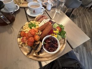 Power breakfast   at Kozy Eats  in Riga