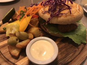 cesar burger  at Kozy Eats  in Riga