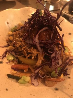 rice stir fry  at Kozy Eats  in Riga