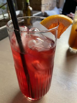Berry lemonade  at Kozy Eats  in Riga