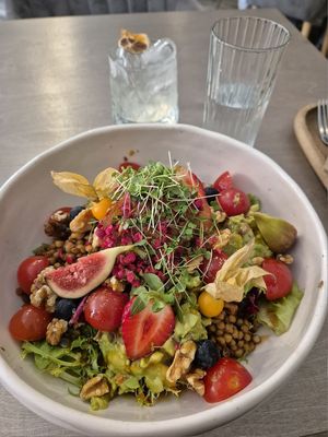 Avocado salad at Kozy Eats  in Riga