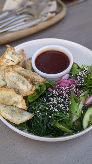 🥟 Lunch of the day - Gyoza (6,90€) at Kozy Eats  in Riga