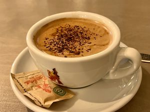 Hot chocolate   at Kozy Eats  in Riga