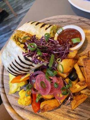 Burrito! Delicious!  at Kozy Eats  in Riga