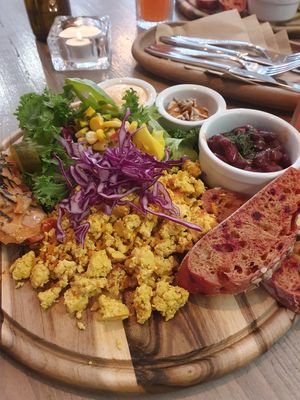 Breakfast at Kozy Eats  in Riga